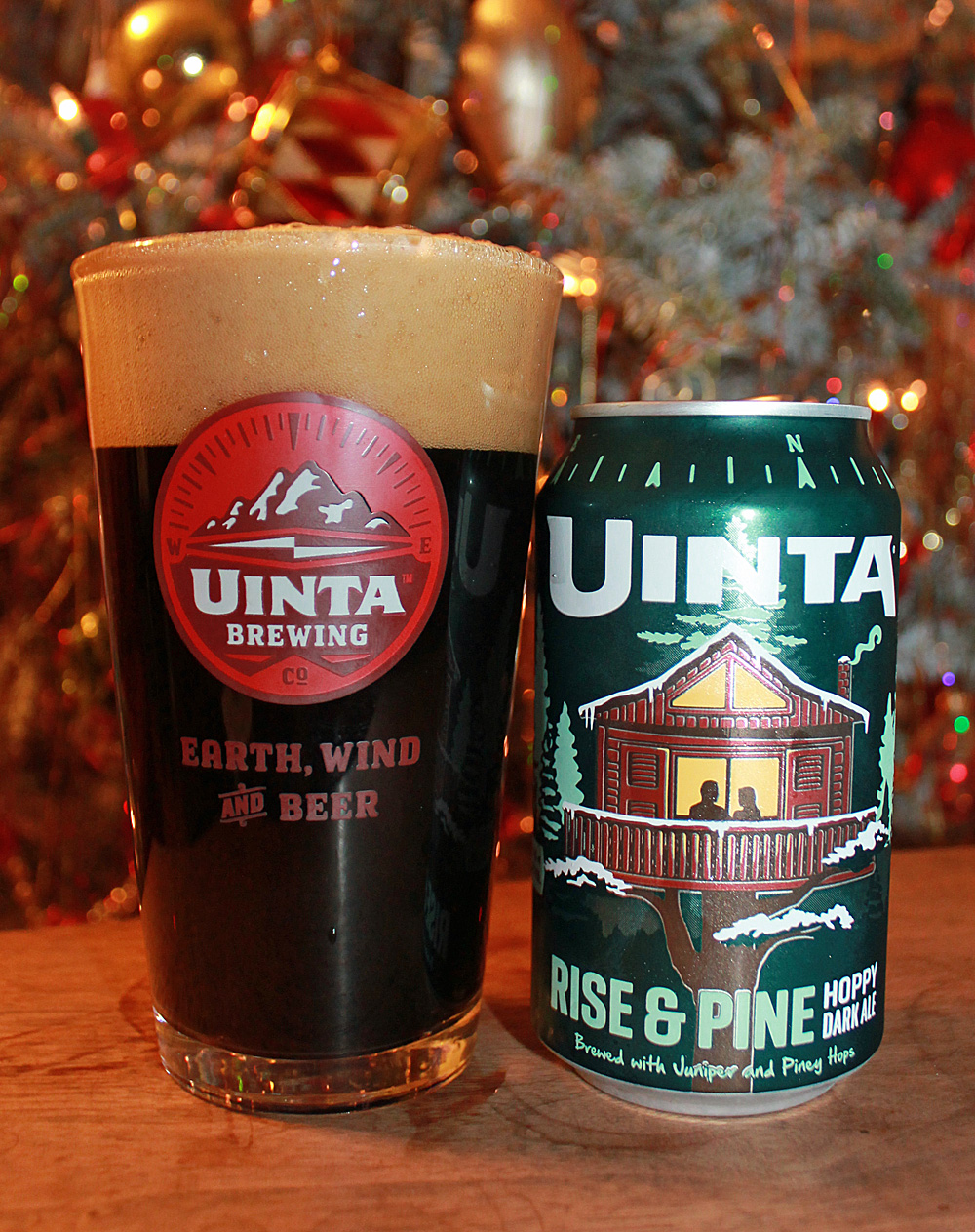 Uinta Rise & Pine Hoppy Dark Ale Beer Review