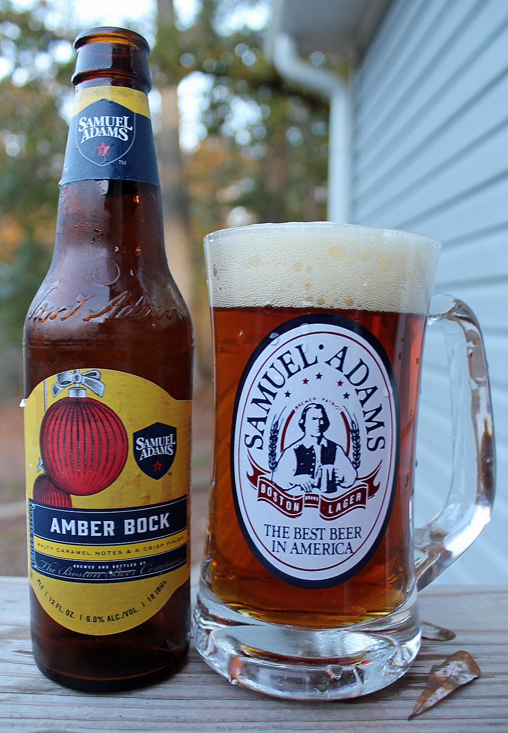 Samuel Adams Amber Bock Beer Review
