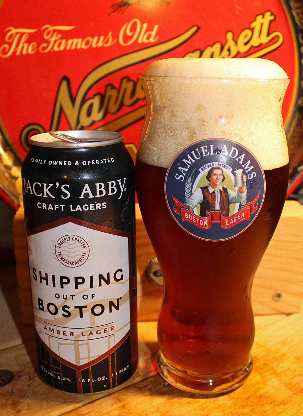 Jack's Abby Shipping Out of Boston Amber Lager Beer Review