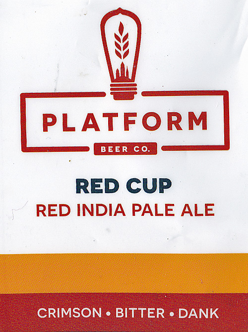 Platform Red Cup Red India Pale Ale Beer Review