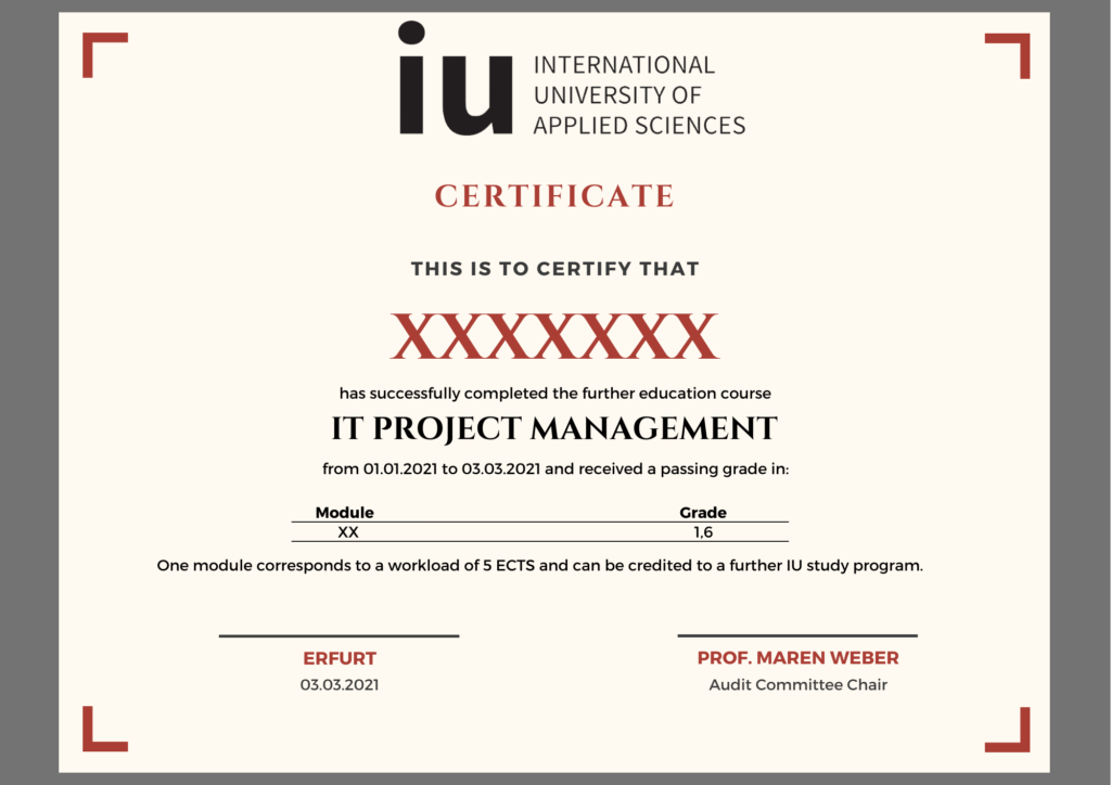 Post Graduate Certificate Program Management Gururo