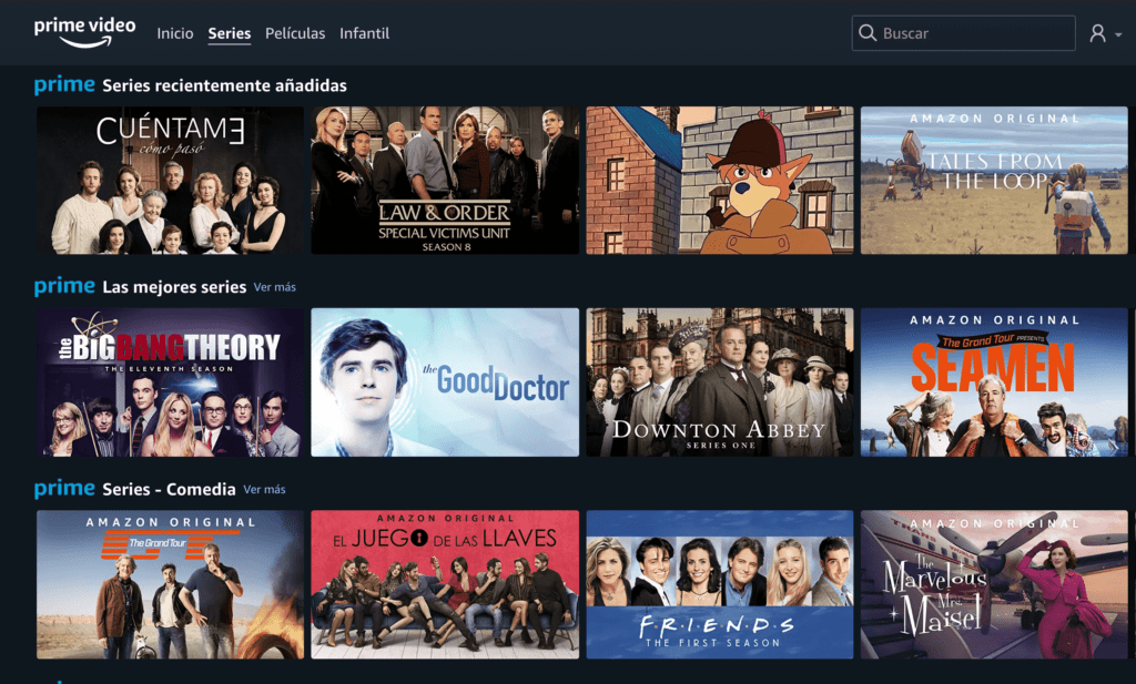 Últimos estrenos Prime Video España series, películas y documentales