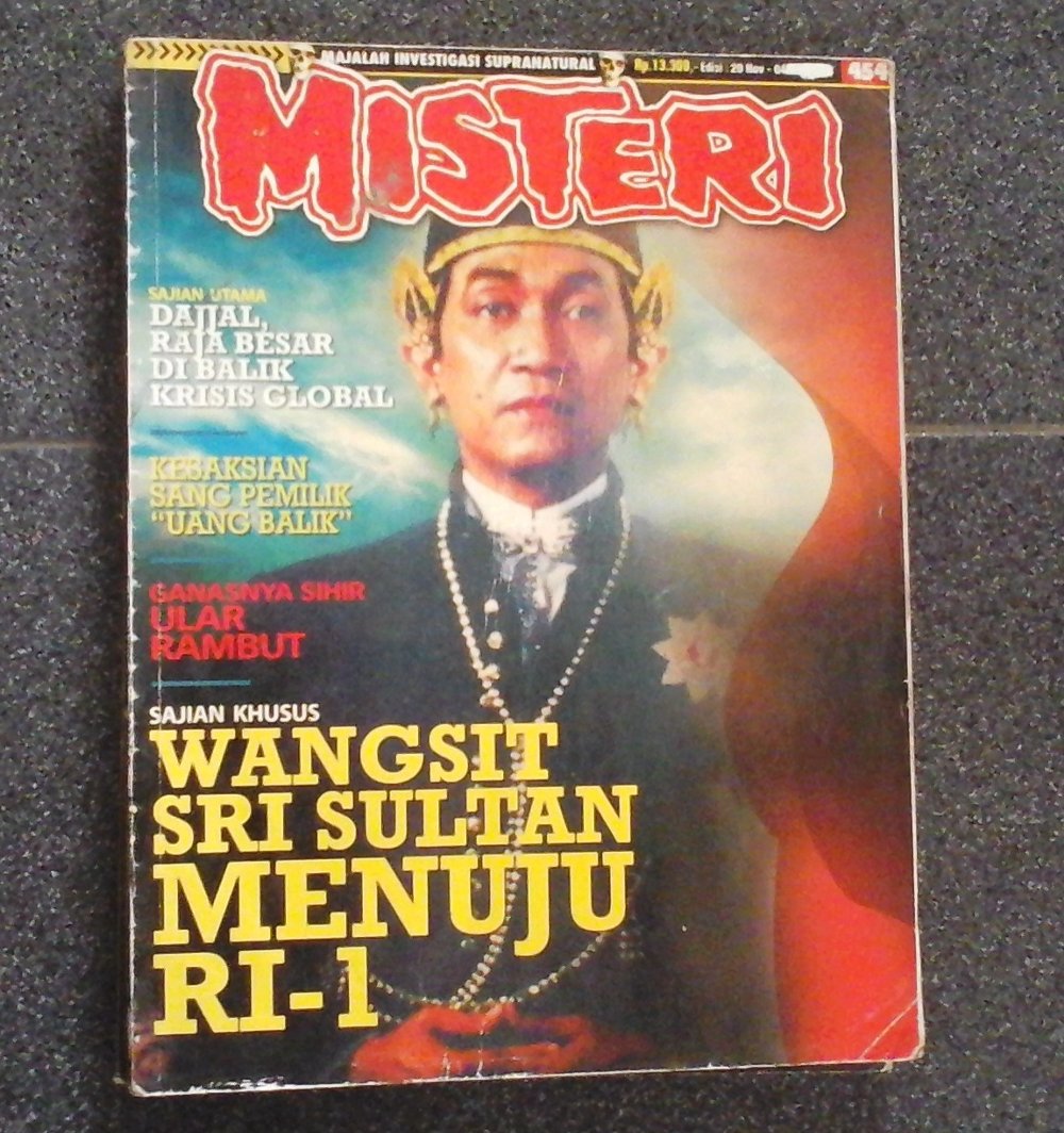 Berakhirnya Ikon Media Cetak Mistik Supranatural (Majalah Misteri Tutup) BaNi MusTajaB