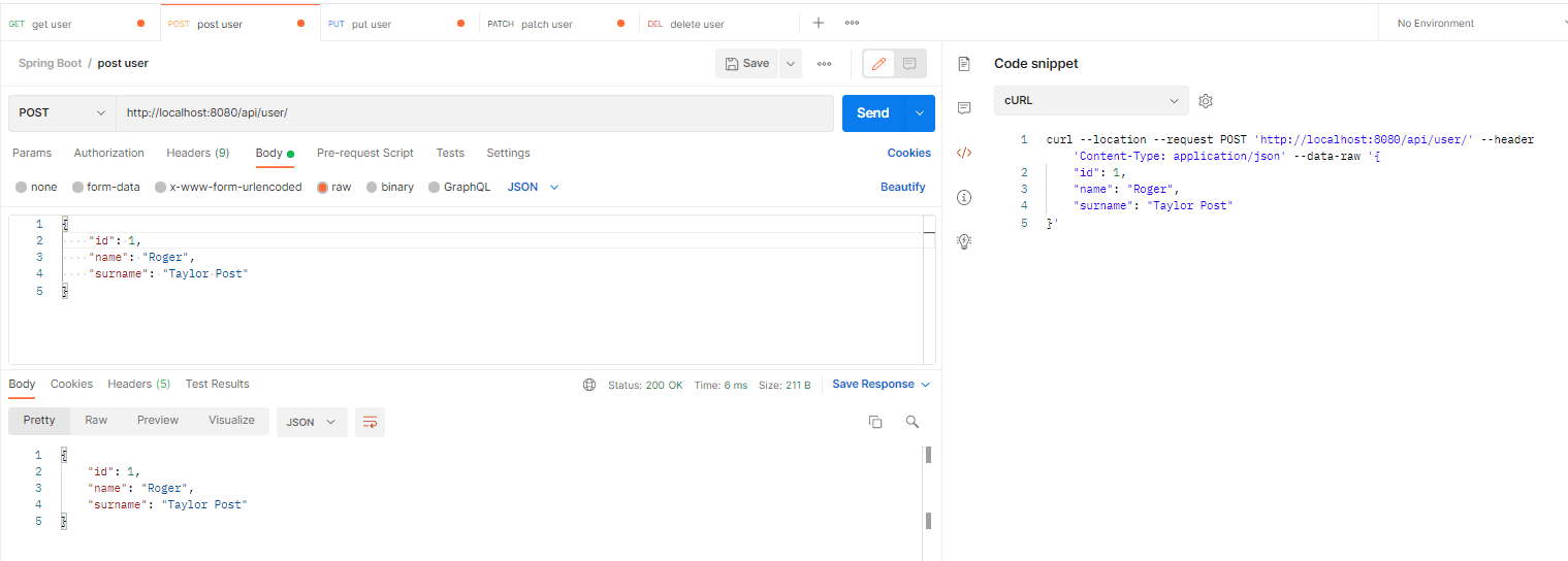 How to create a Rest controller in Spring Boot Home