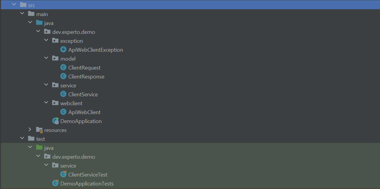Spring Boot How to use Client Home