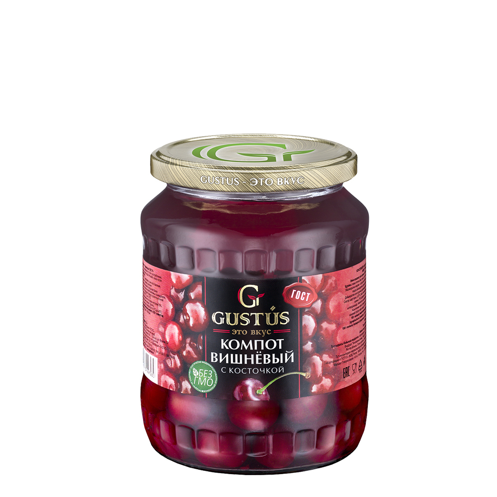 Cherrystoned compote Gustus