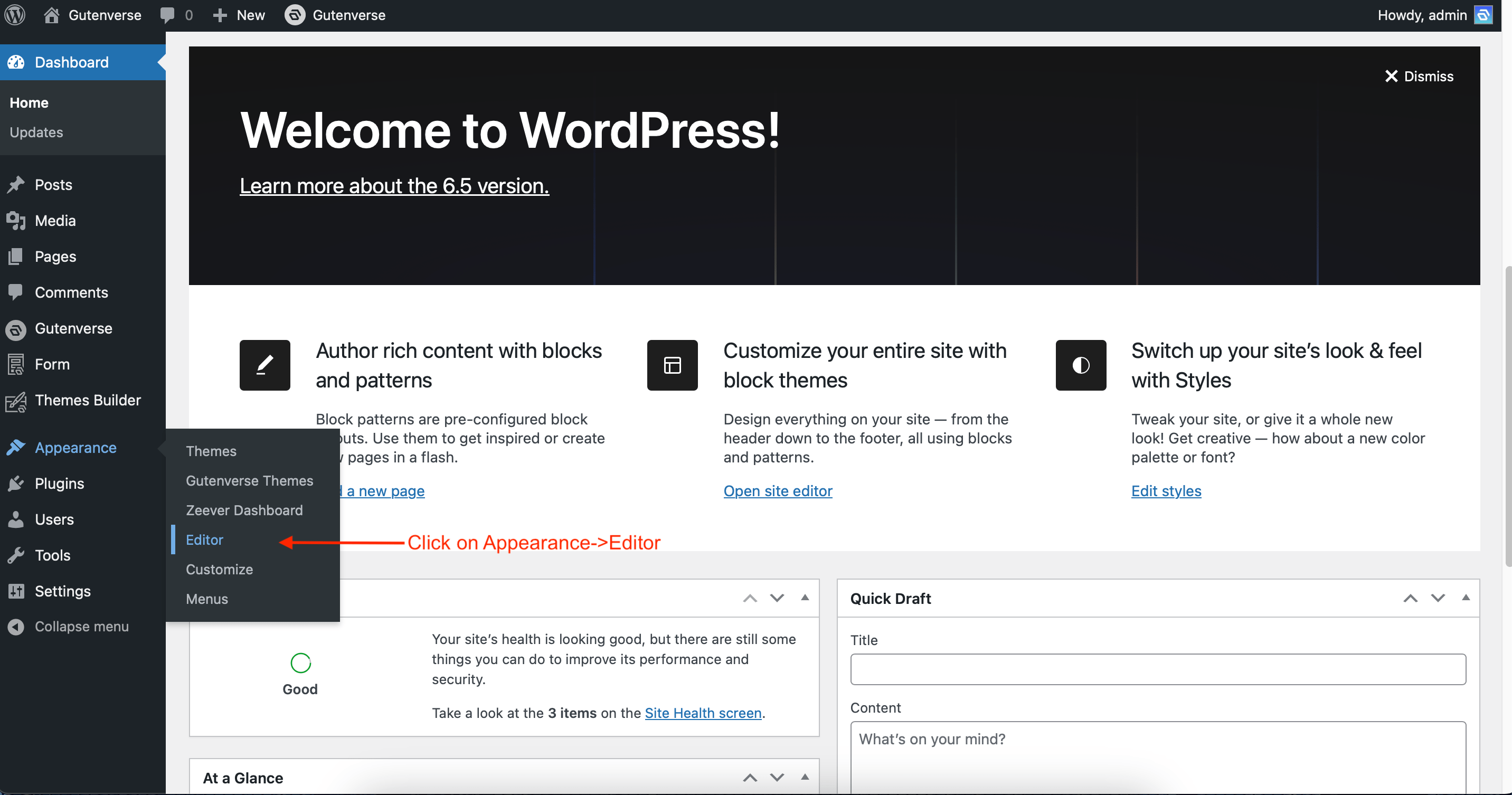 How To Create and Use Template? - Gutenverse