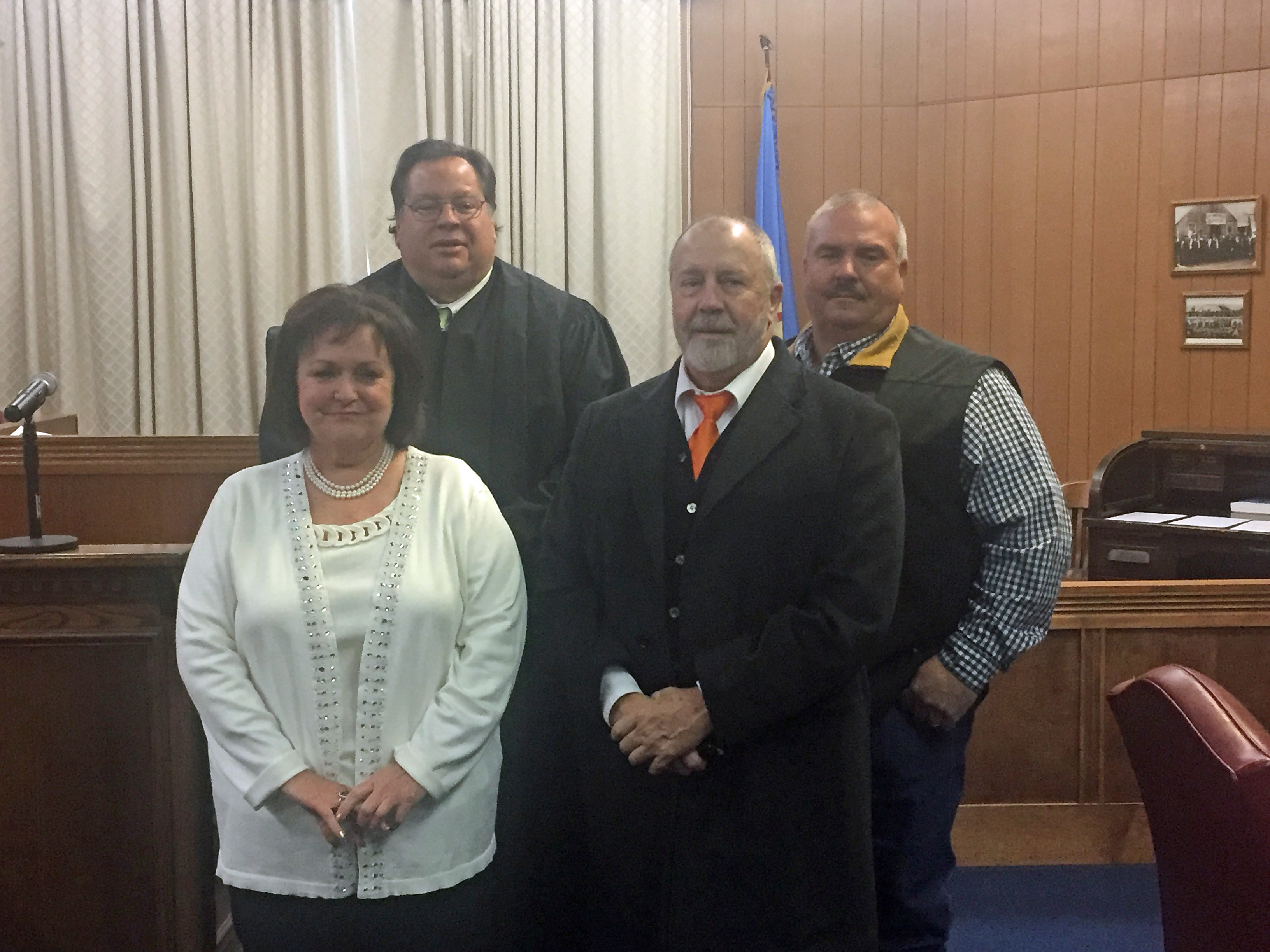 Watch County officers sworn into office Guthrie News Page