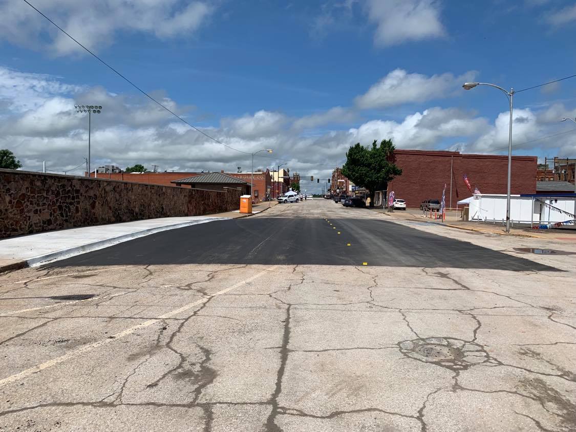 Video Harrison Ave. completely reopened after four years of detours Guthrie News Page