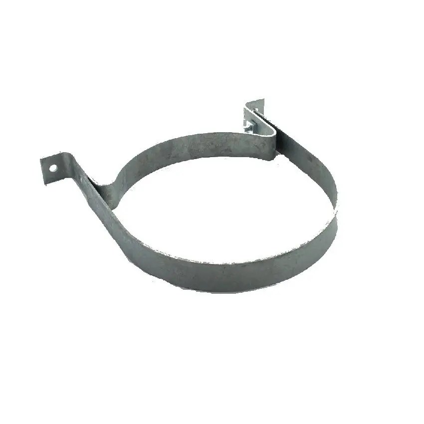Hunter Galvanised Circular Downpipe Bracket 110mm & 160mm