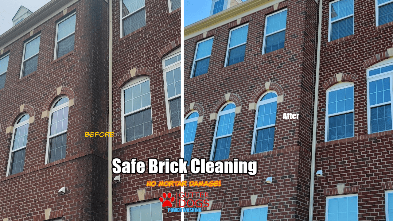 Power Washing PG County Maryland GUTTERDOGS Affordable Soft Power