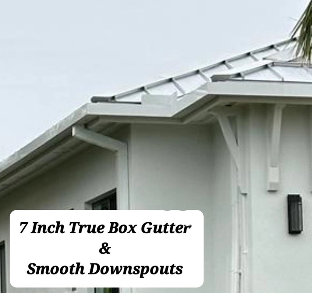 New 7 Inch Box Gutters