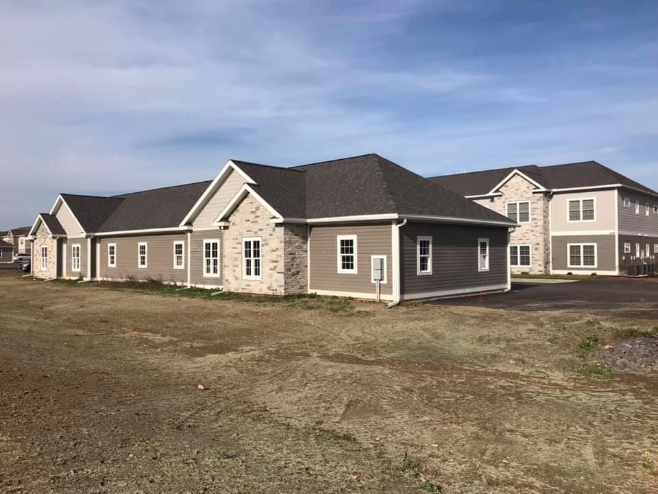 Delta Luxury Apartments Seamless Gutters in Rome, NY Gutter Tech