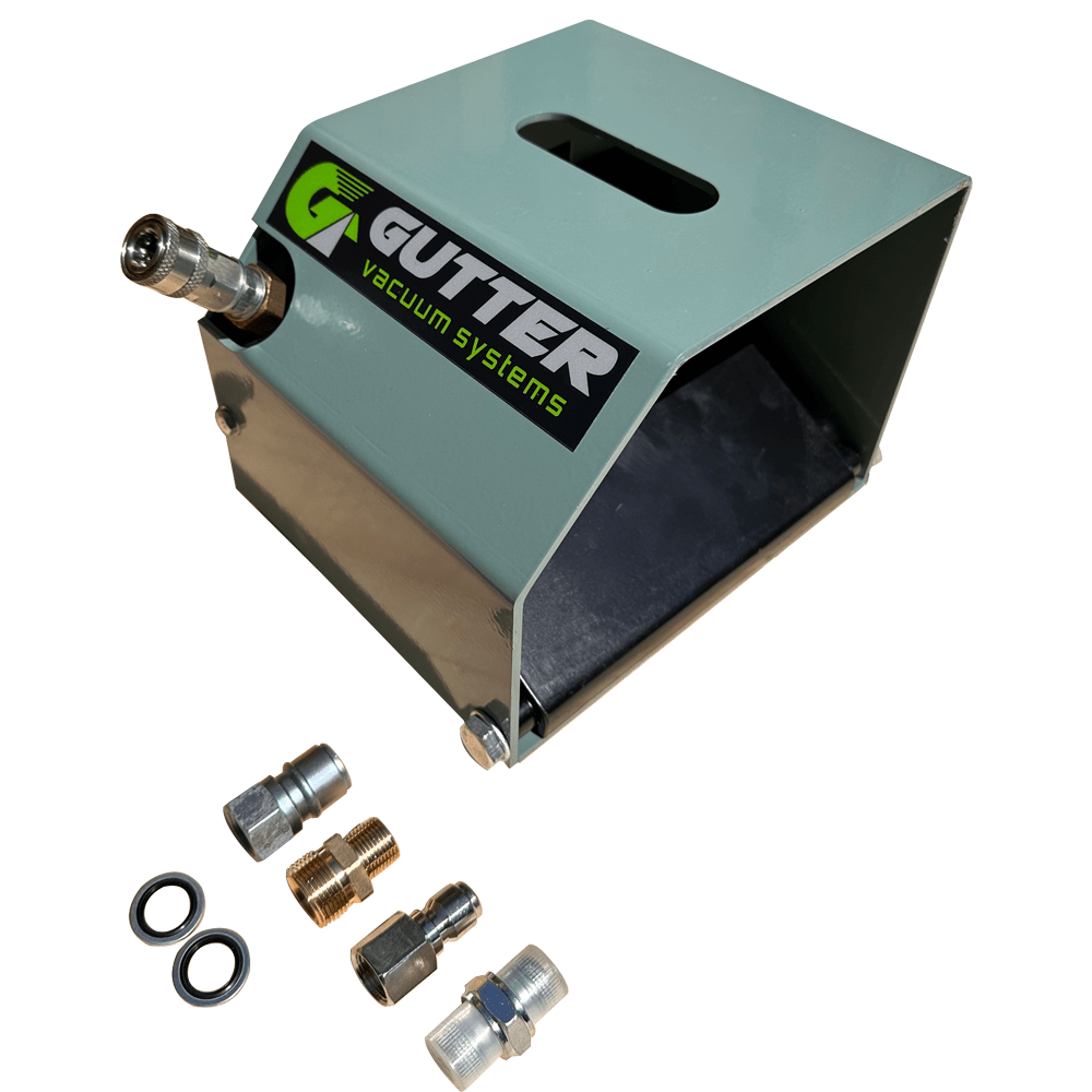 Pressure Washing Foot Pedal for Hands Free Flow Control Gutter Vacuum