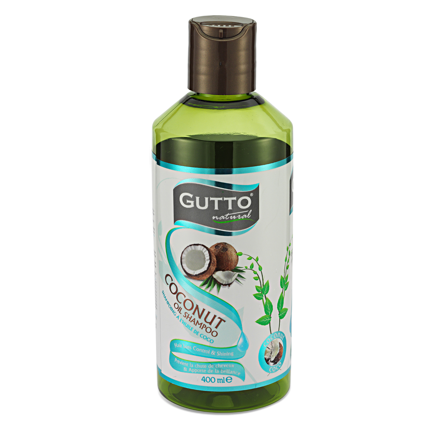 COCONUT OIL SHAMPOO 400ML GUTTO COSMETICS