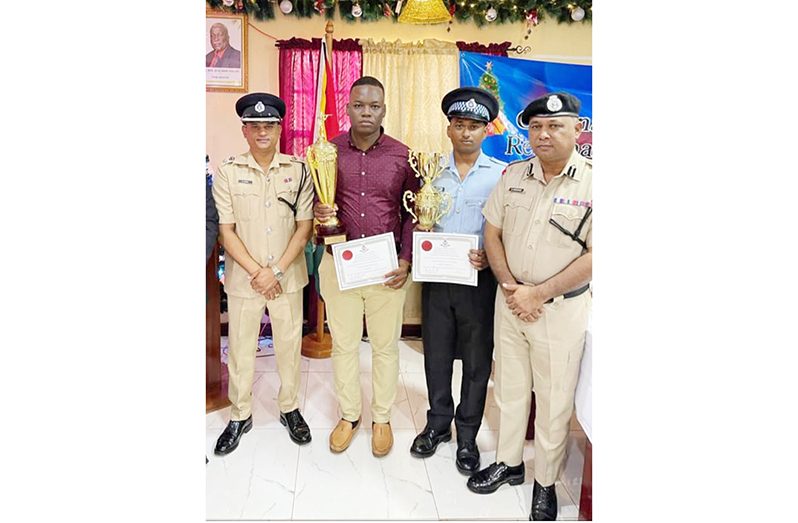 Region One detective adjudged ‘Best Cop’ Guyana Chronicle