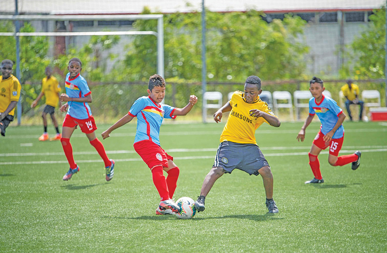 Tiger Rentals under13 football Guyana Chronicle