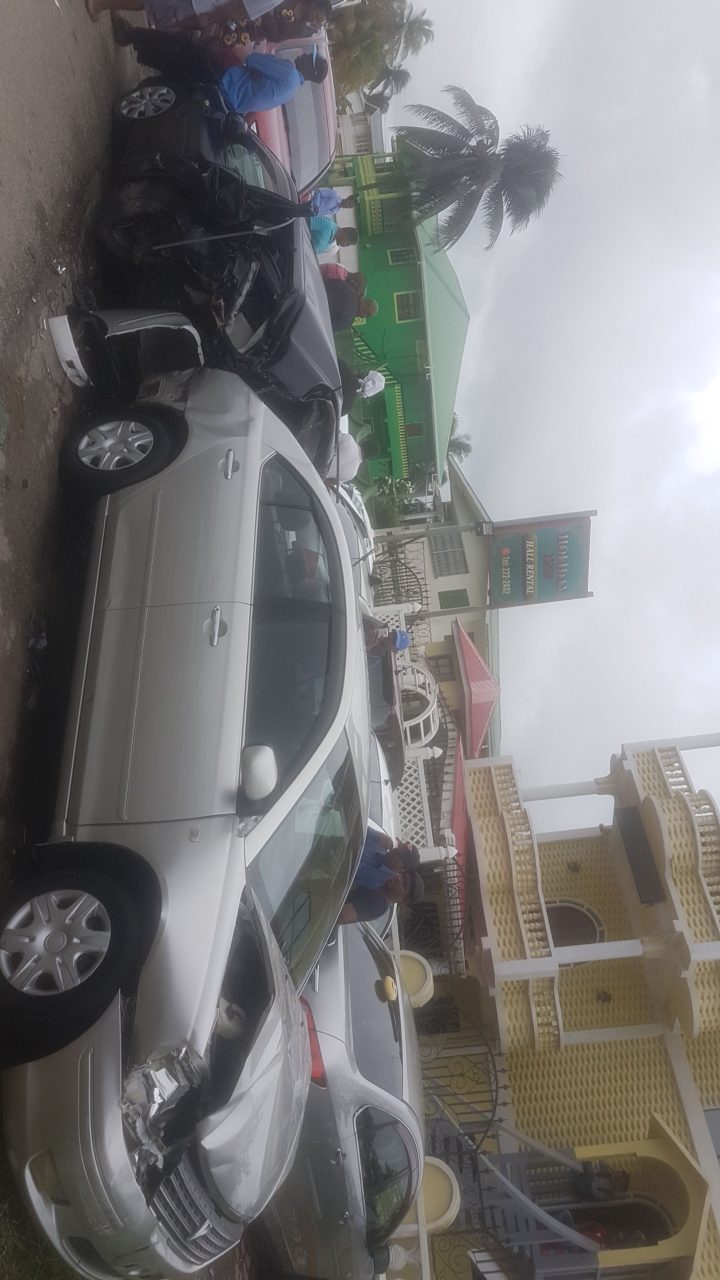 Several injured in 2 separate accidents Guyana Times