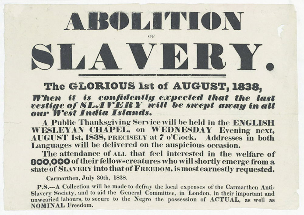 The End of Slavery Guyana Times