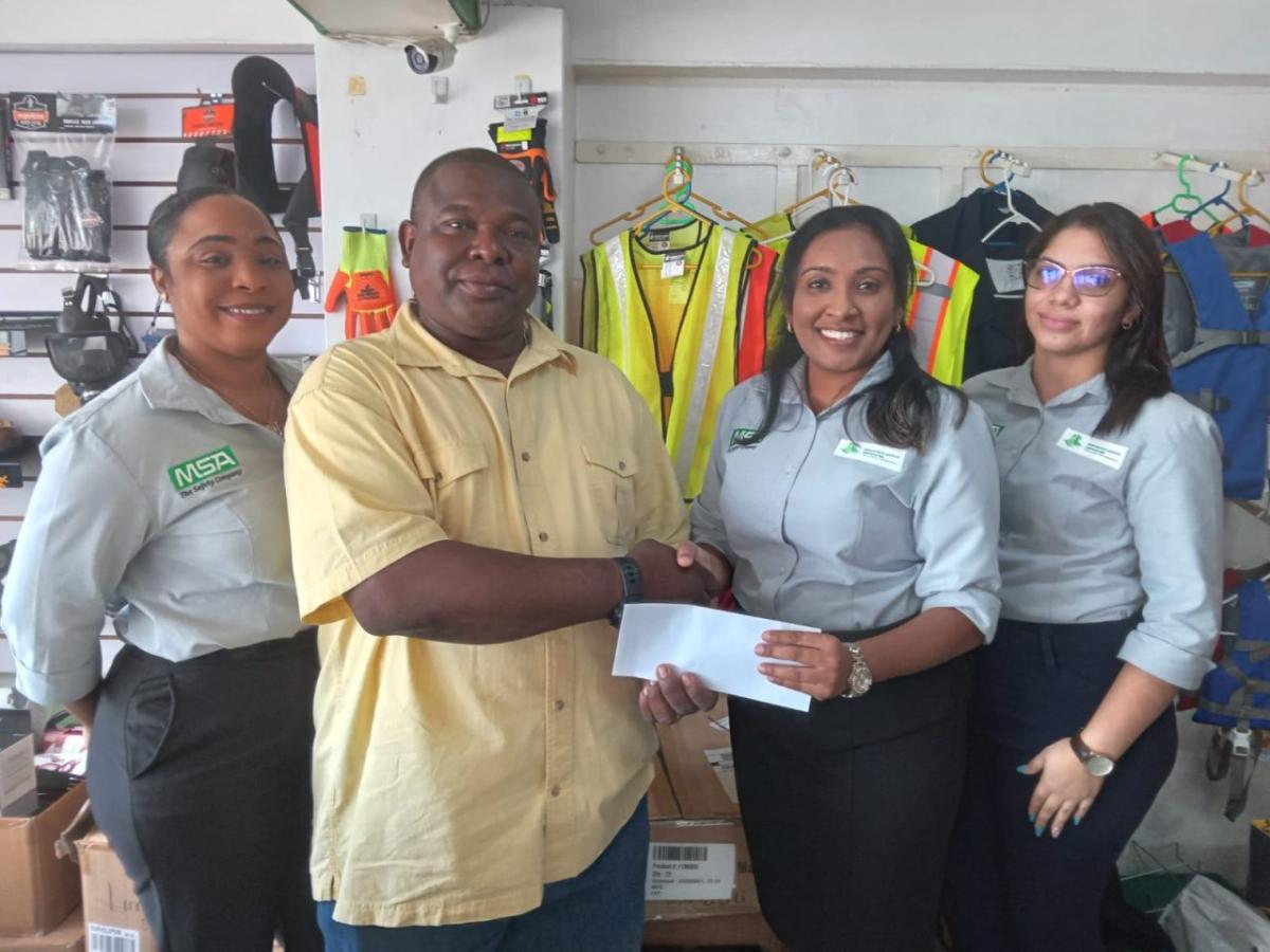 Karateka Beaton lands Industrial Safety Supplies Inc’s support for SVG