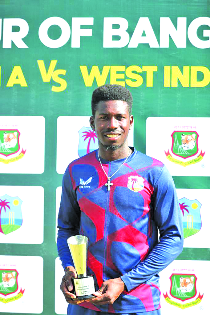 Hats off to Esuan! Kevin Sinclair credits Crandon for success Guyana