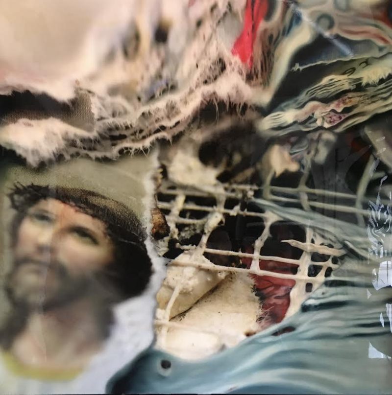 Martin Ouellette Mixed Media on Wood Panel