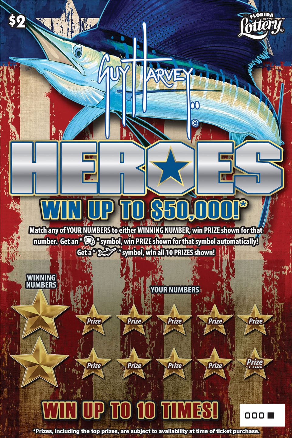 Reel in Prizes with the Guy Harvey Florida Lottery Scratchoff Ticket