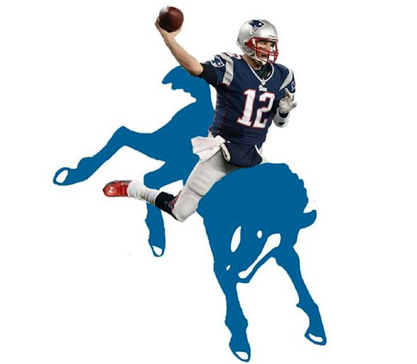 Tom Brady Trolls Indianapolis Colts Before AFC Championship (Photo