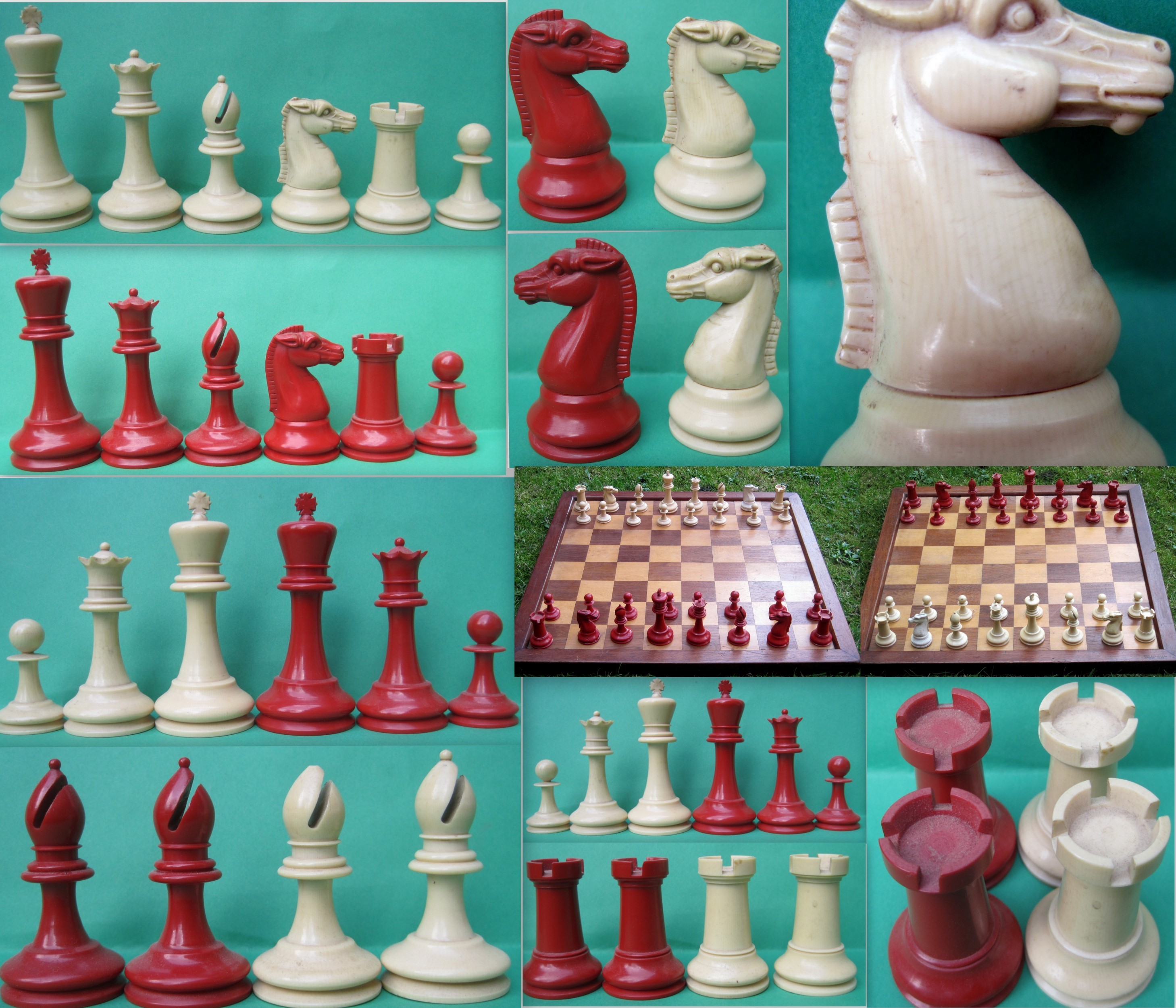 British Chess Company (BCC) Xylonite Imperial chess set Guy Lyons Chess