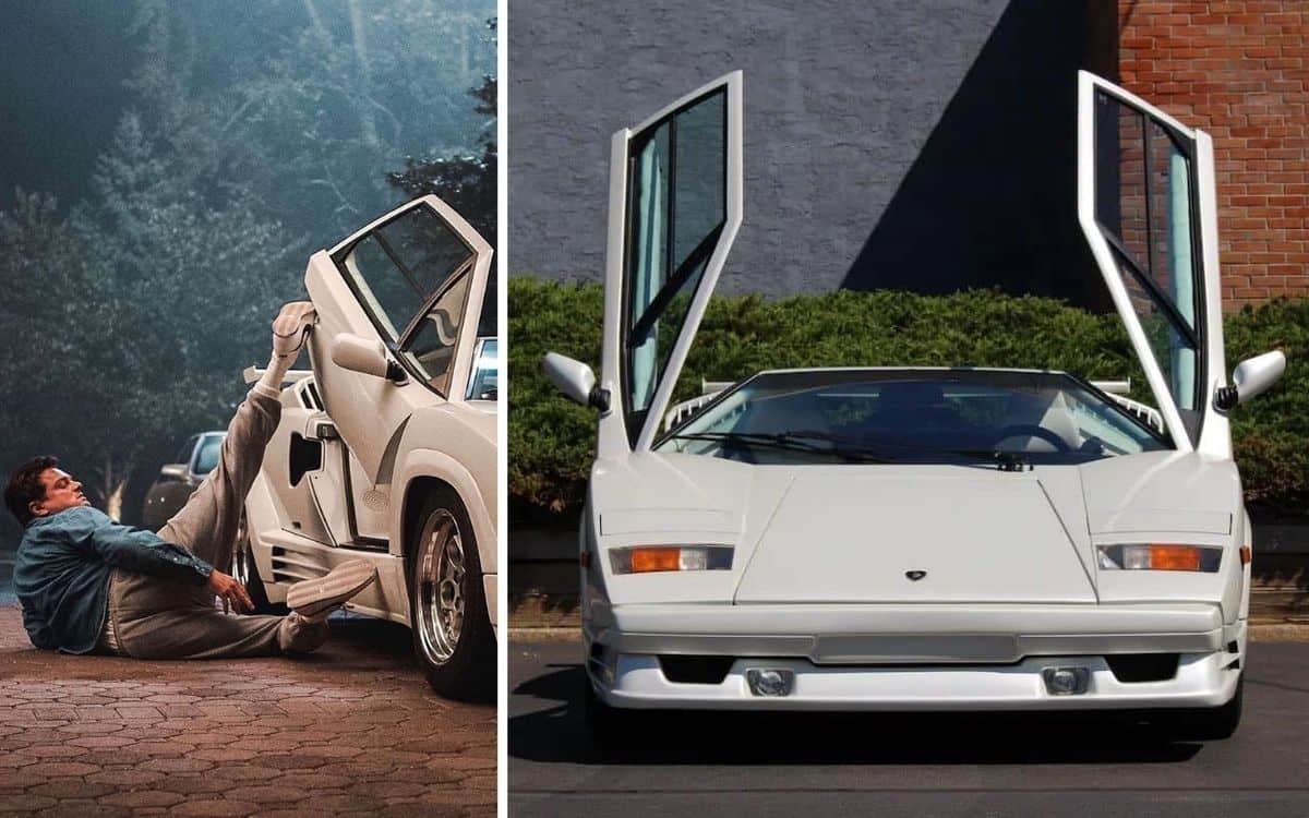 Te koop iconische Countach uit 'The Wolf of Wall Street'