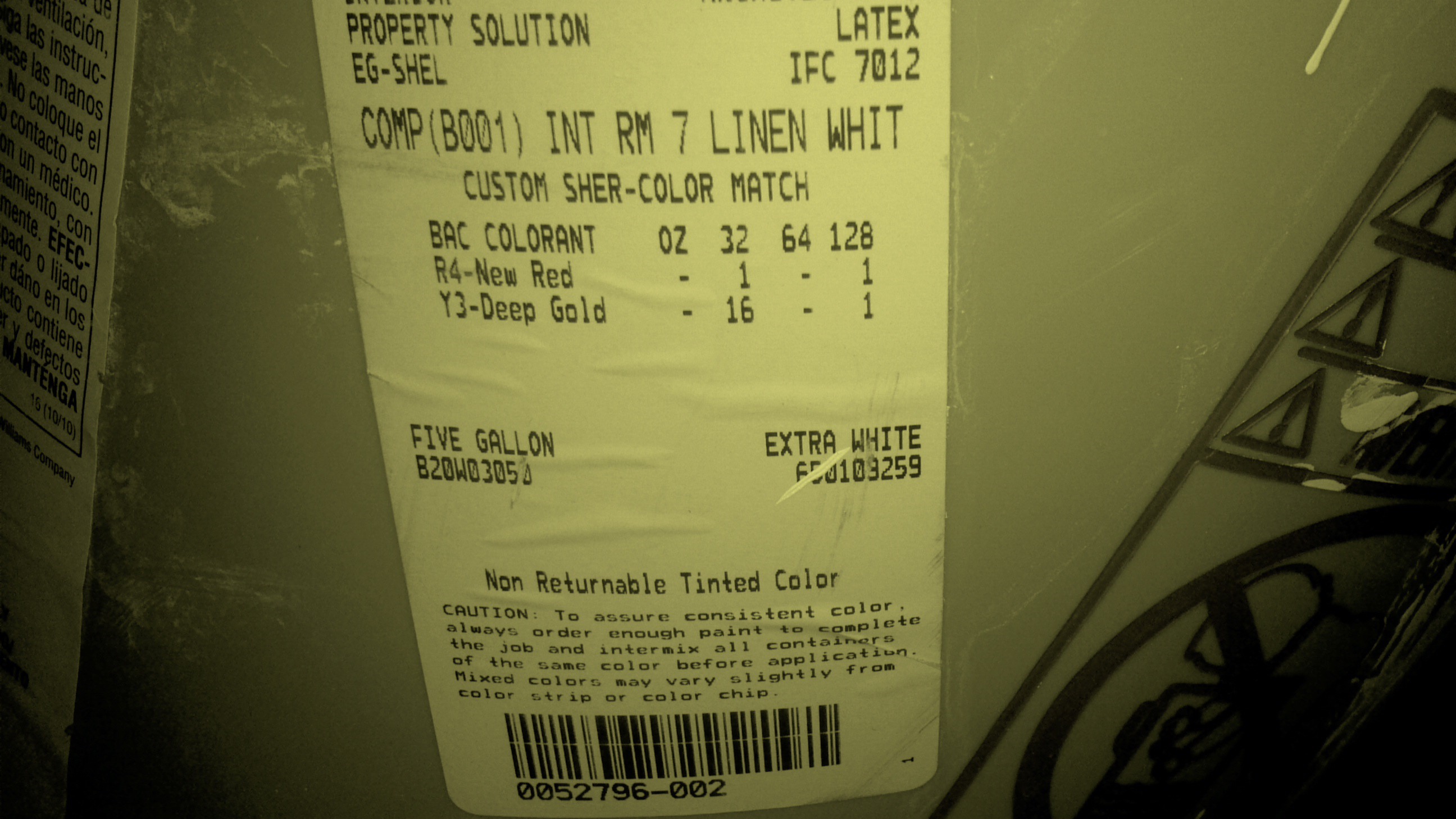 Paint Color Codes Graniteville Woods