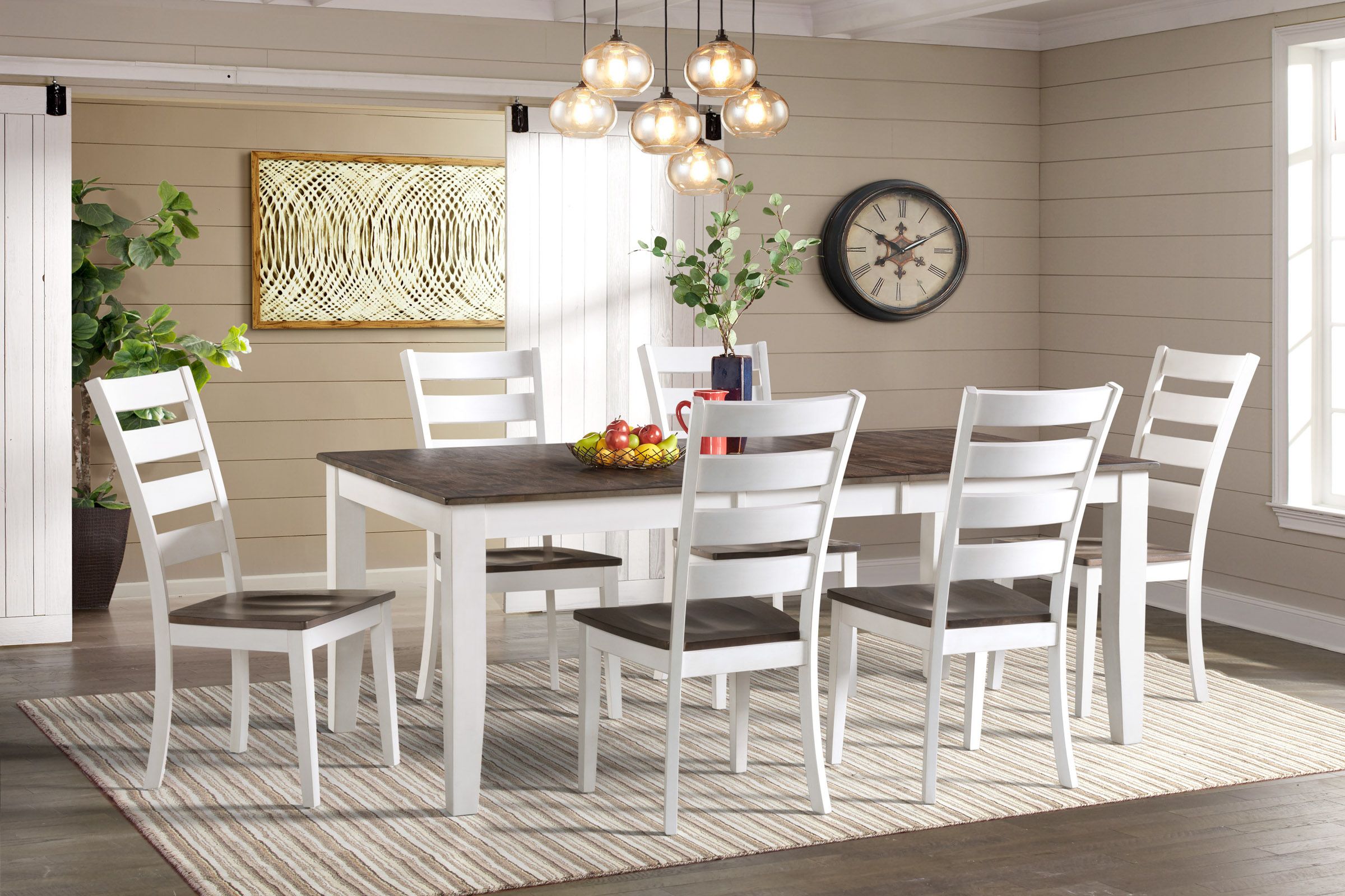 White Dining Set Chair Design