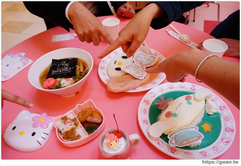 [日本旅遊●東京] 三麗鷗彩虹樂園 | 三麗鷗最萌的餐點、最好逛商店在這裡