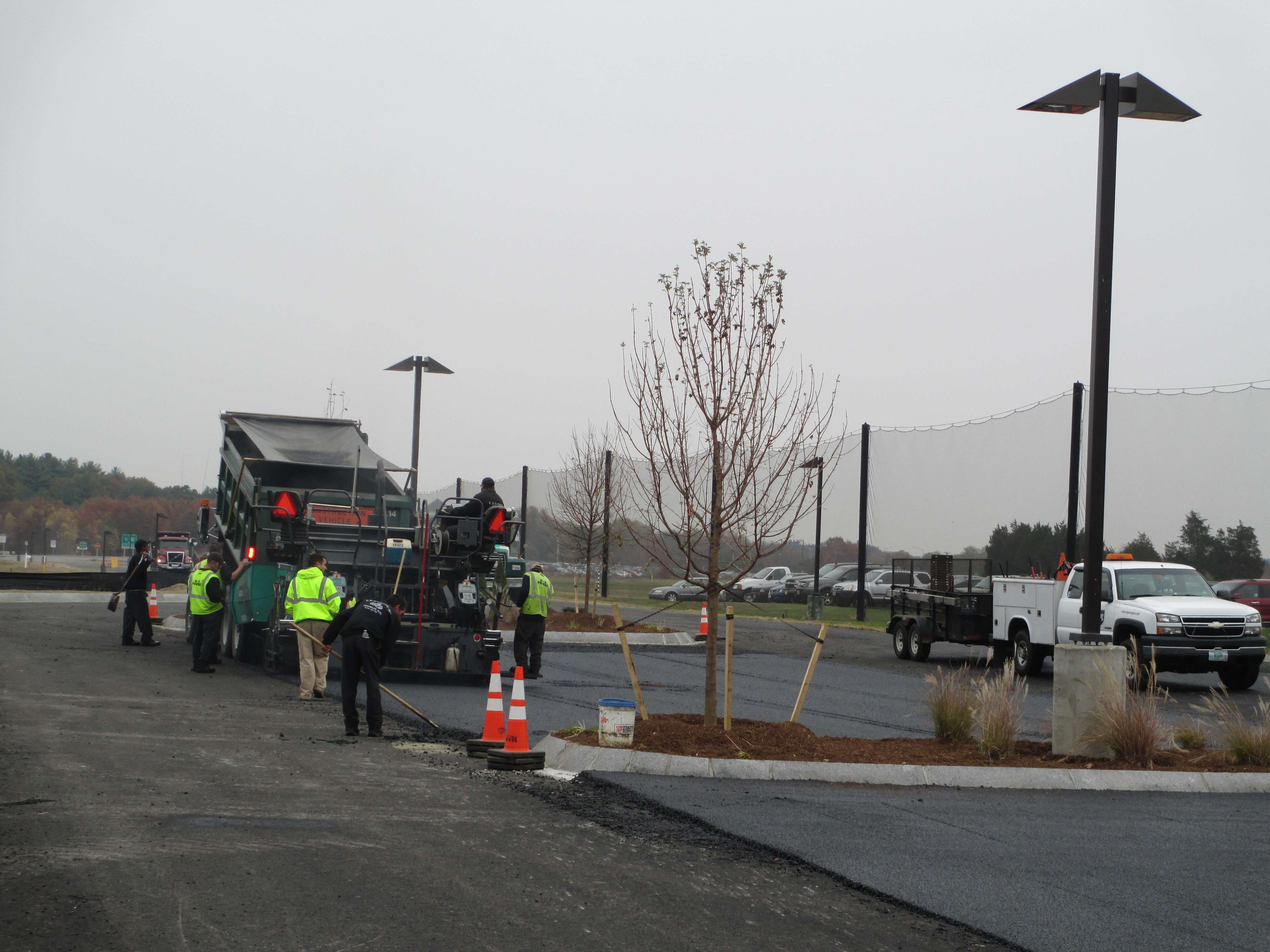 GW Brooks and Son Pease Golf Course Parking Lot