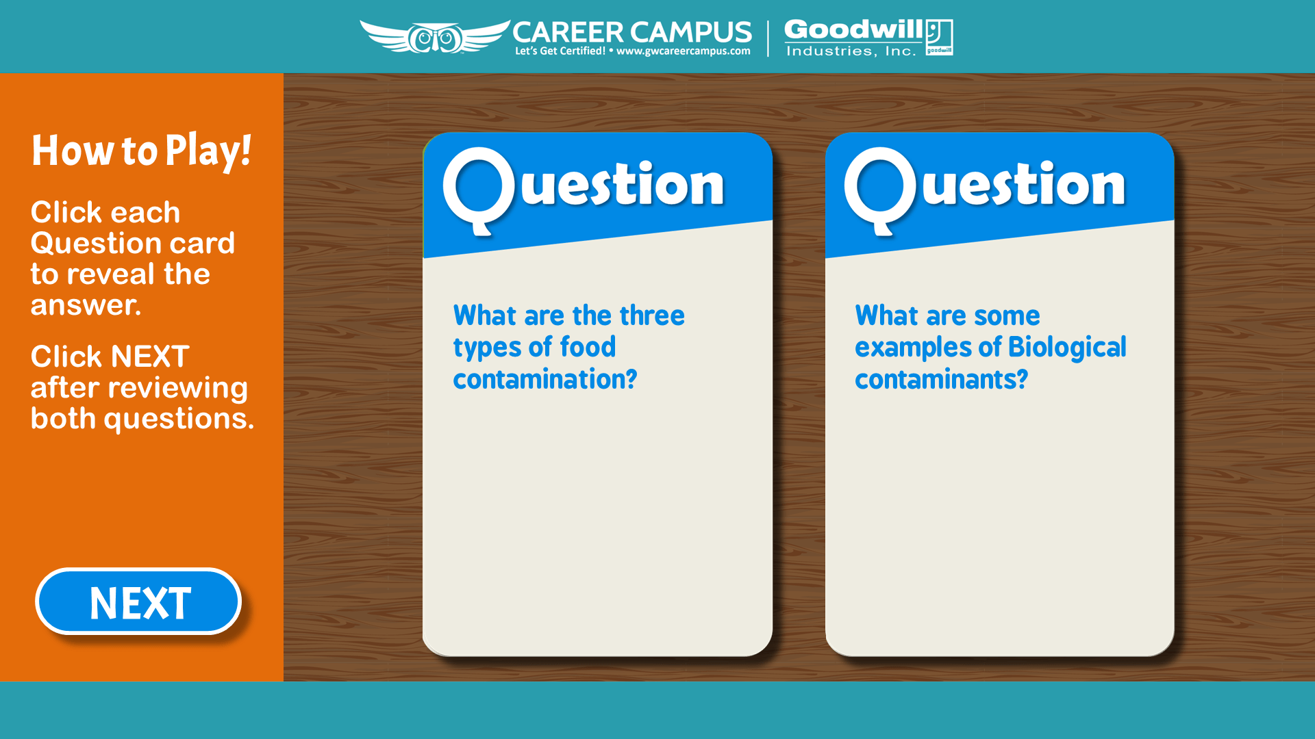 Food Service Career Campus