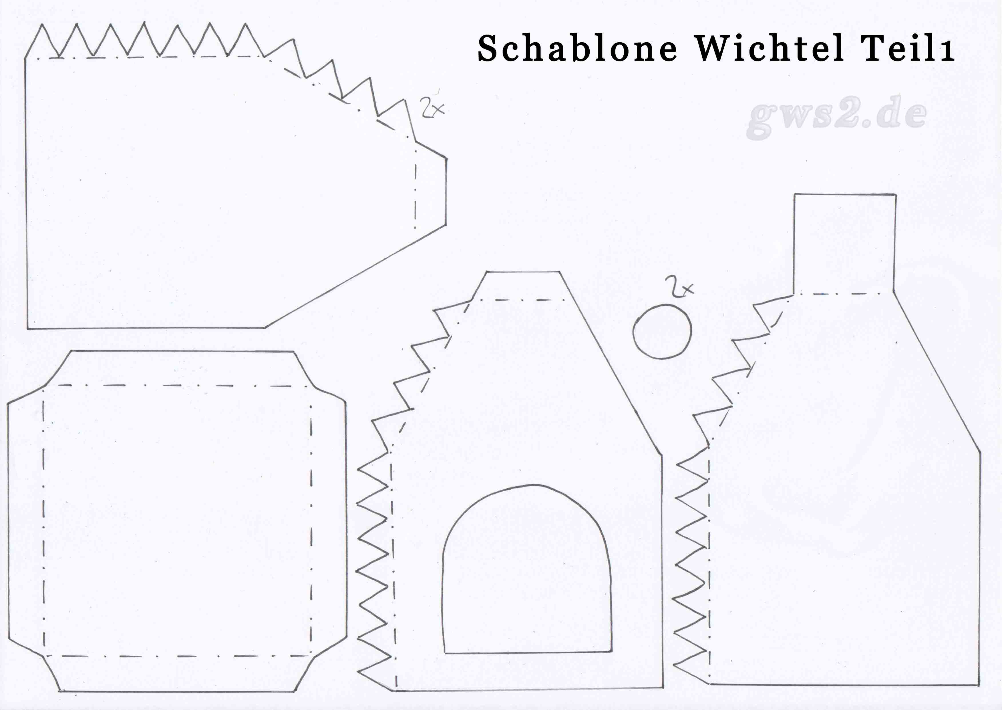 Wichtel basteln Weihnachtsdekoration und Verpackung