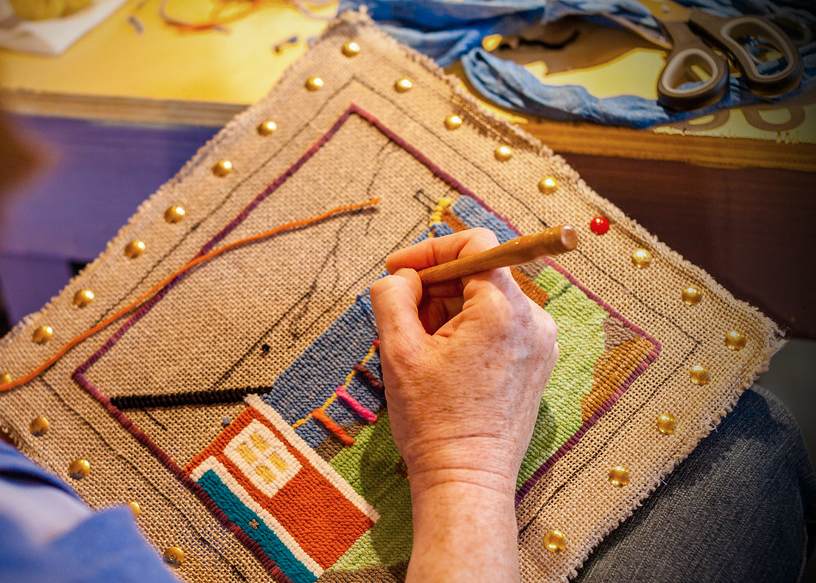 Rug Hooking Group Guelph Wellington Seniors Association