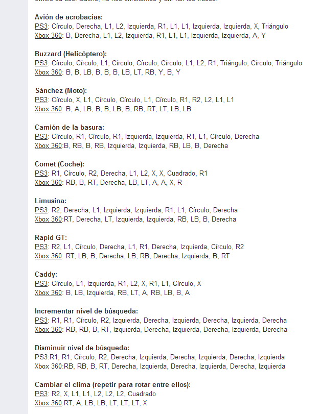 Trucos, Claves y Secretos de GTA V