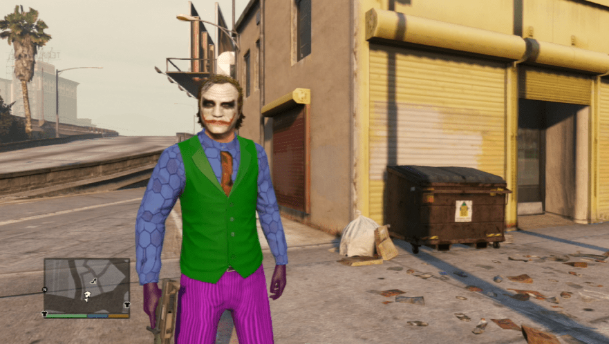 GTA V Heath Ledger Joker Texture Mod GTA V GTAForums