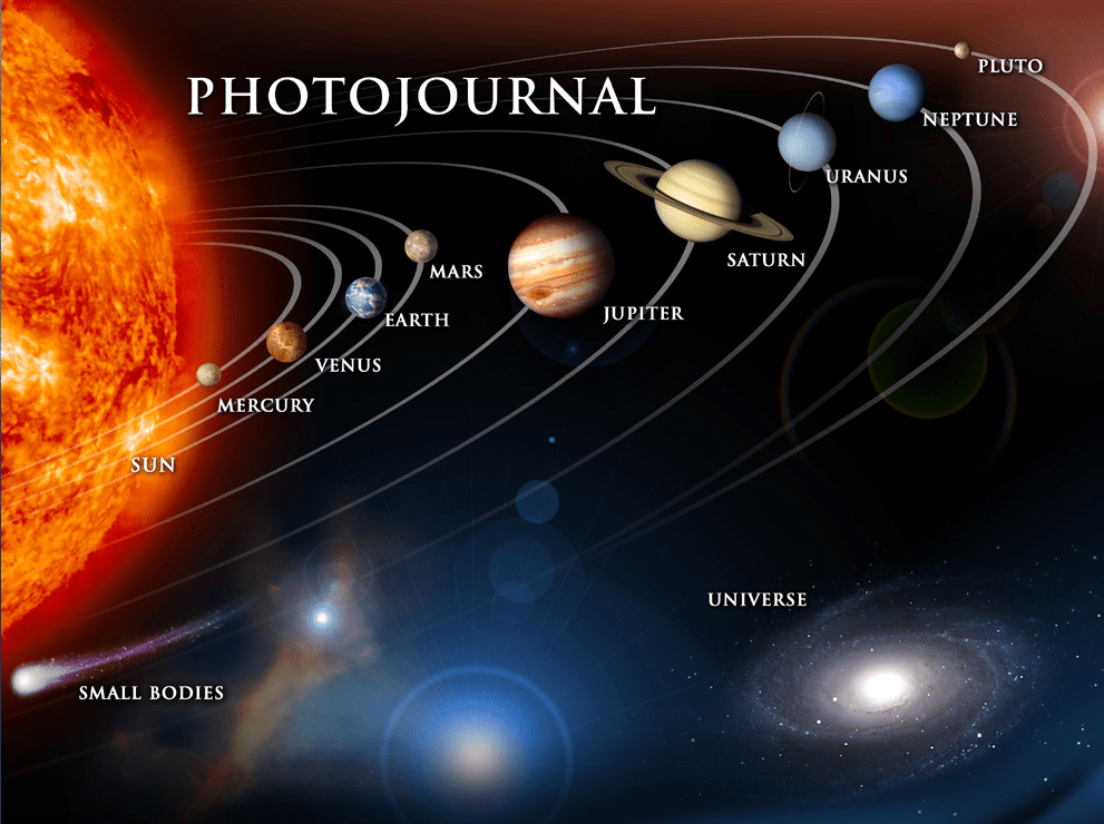 NASA Photojournal Detailed Photographs Of Solar System Bodies And Those Further Away
