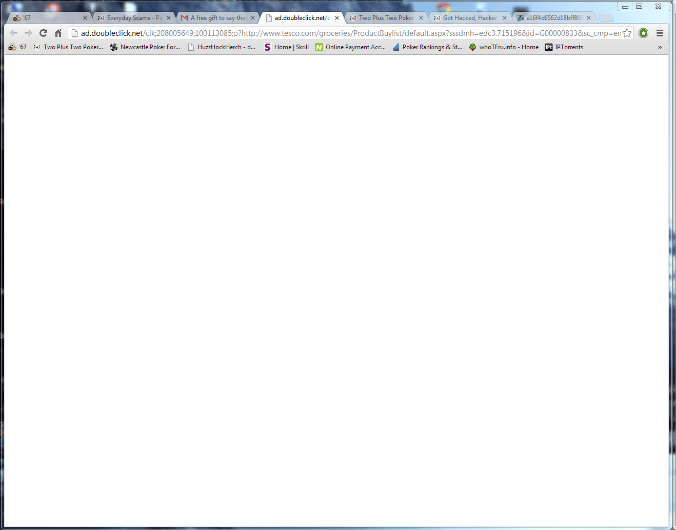 Blank Pages and Blank Links Issue (Really weird) Tech Support Guy