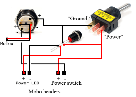 Momentary Toggle Switch Wiring