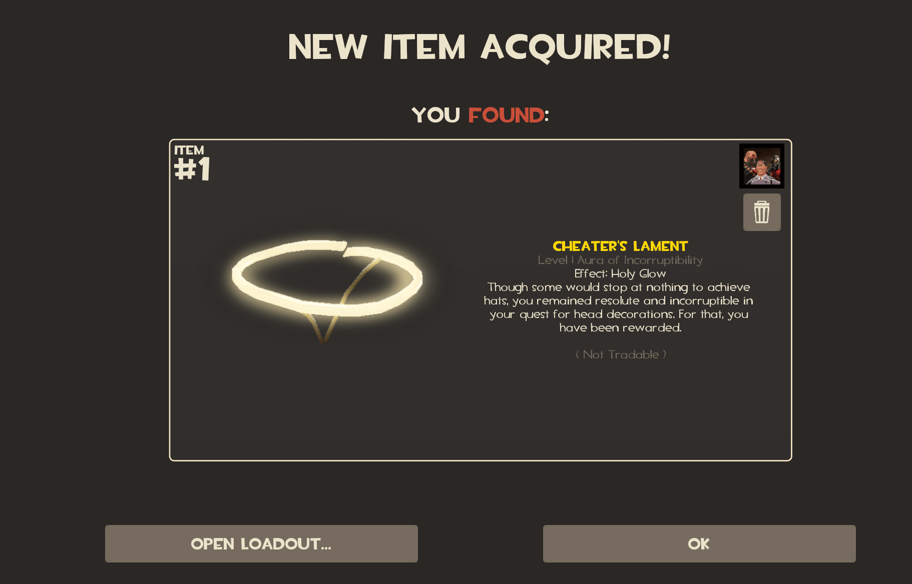 Very late cheater's lament