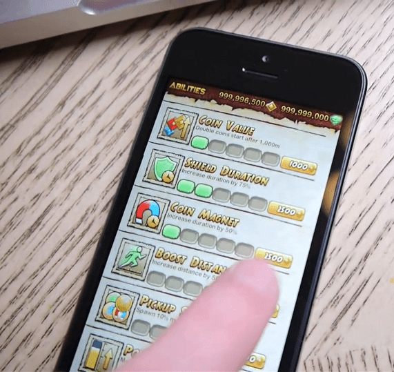 Temple Run 2 Cheat Without Jailbreak Unlimited Coins/Gems/Points