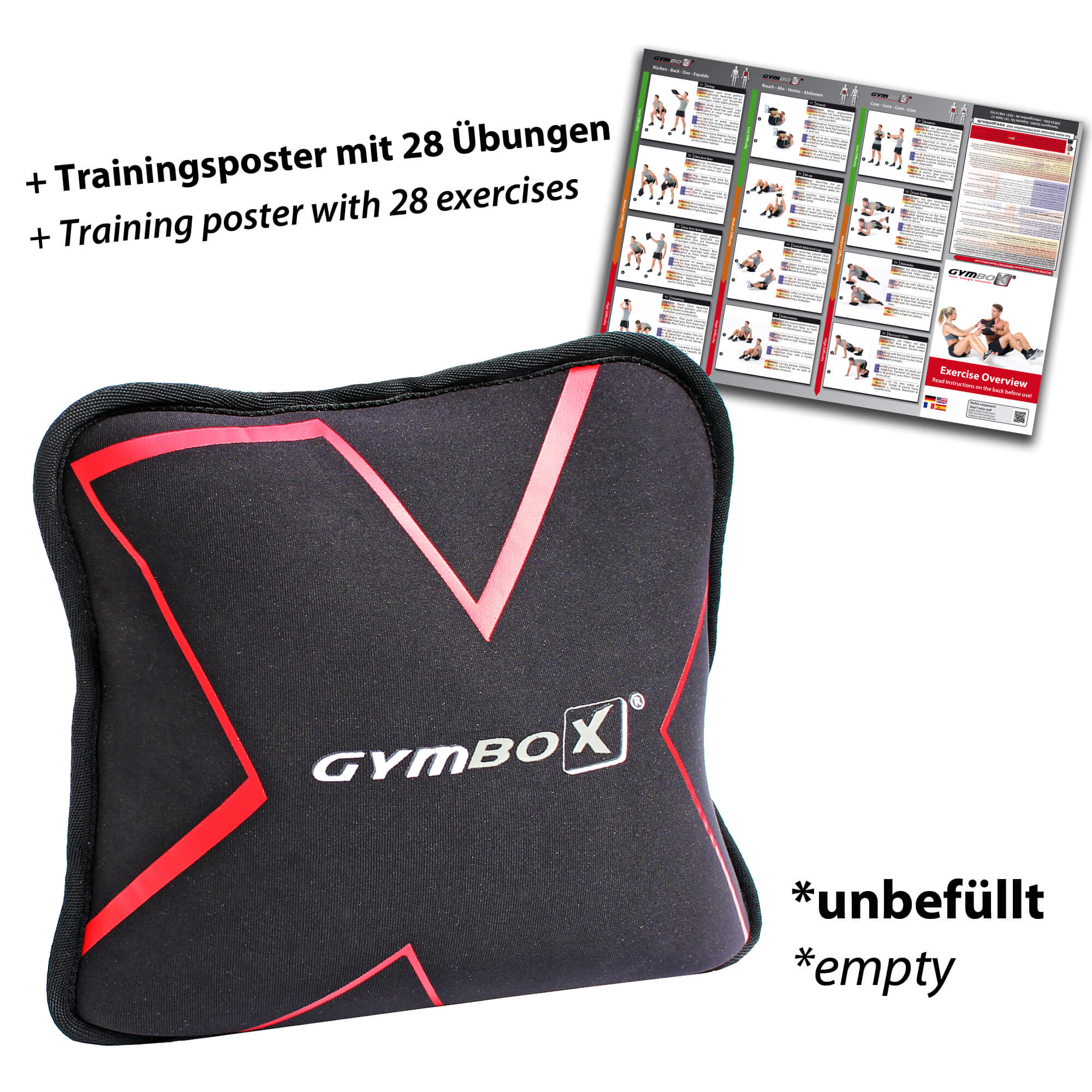 Sandbag Übungen mit den Gymbox Sandbax