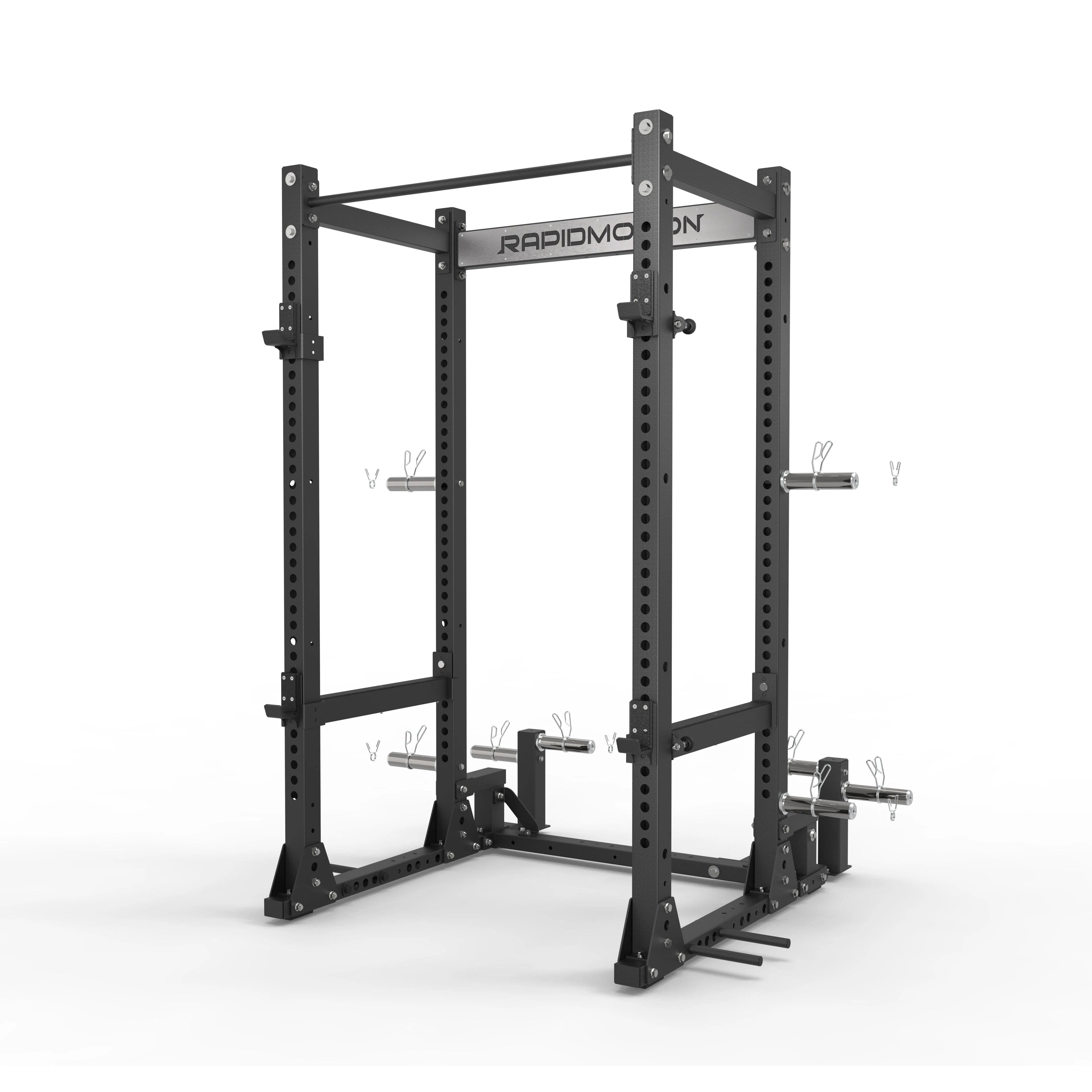 Rapid Motion Commercial PRC30 Commander Power Rack System Gym Direct