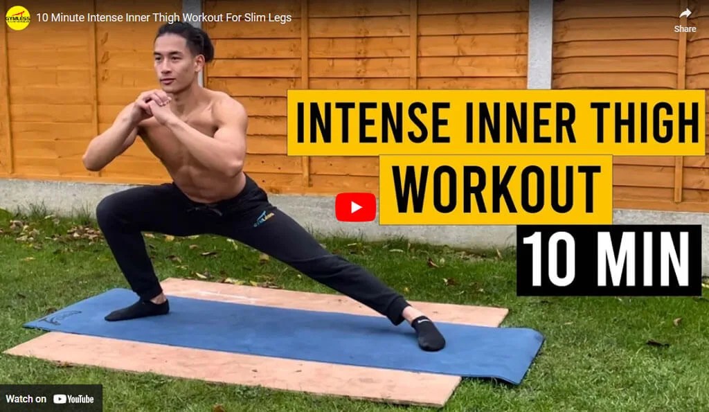 Inner Thigh Workout How to Train Your Interior Legs Hard Gymless