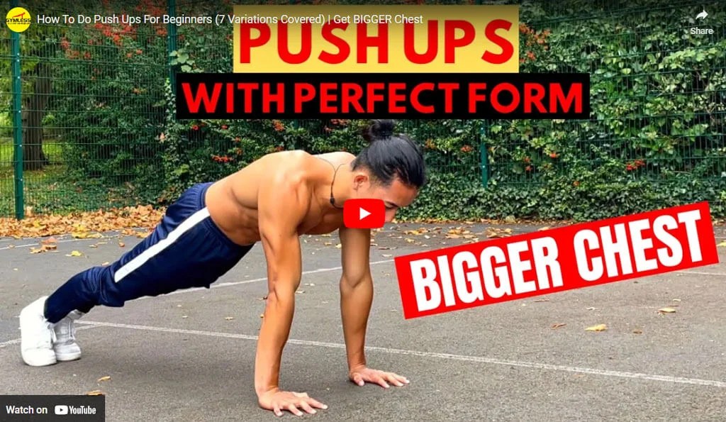 How To Do Push Ups And What Muscles Do They Work? Gymless