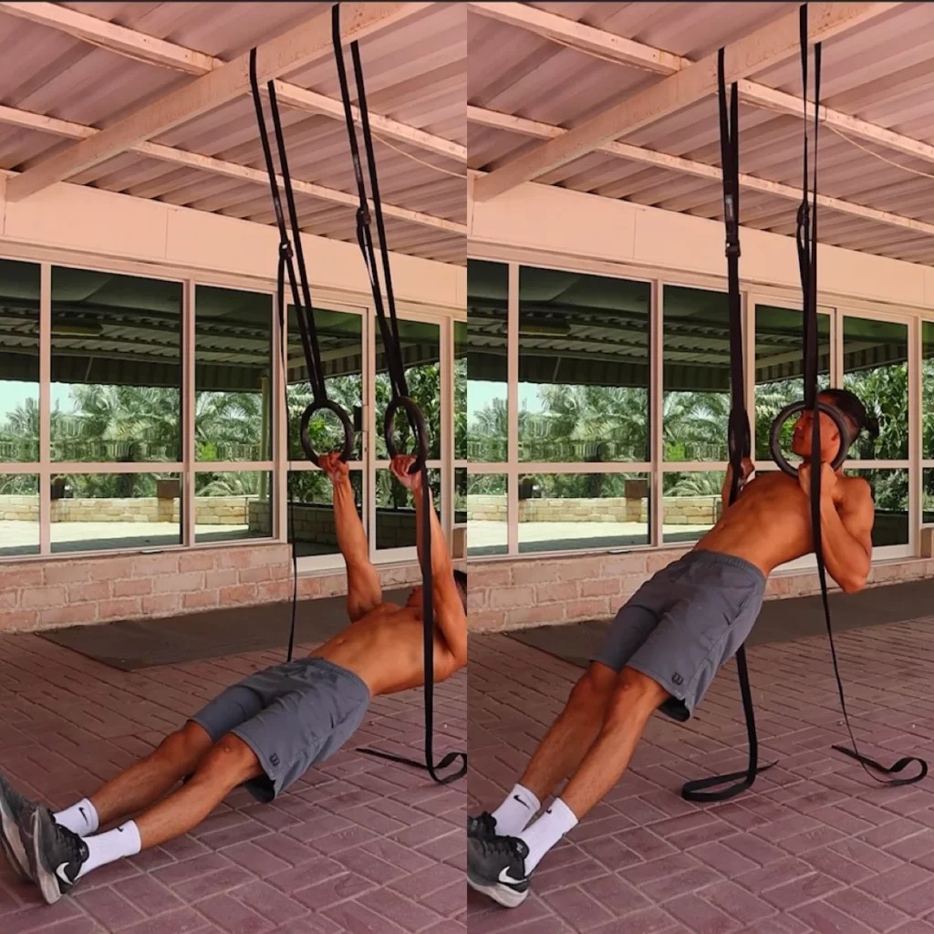 Full Body Workout Using Gymnastic Rings GymLess Fitness Gymless