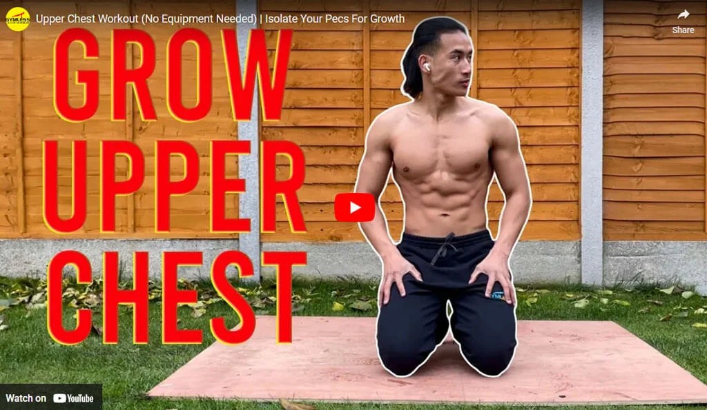 Upper Chest Workout Here's How to Target These Tricky Muscles Gymless